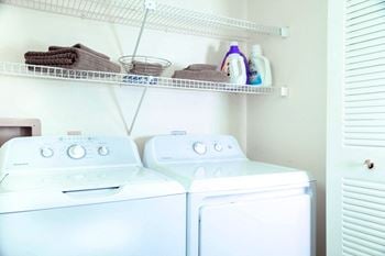 In-unit washer and dryer